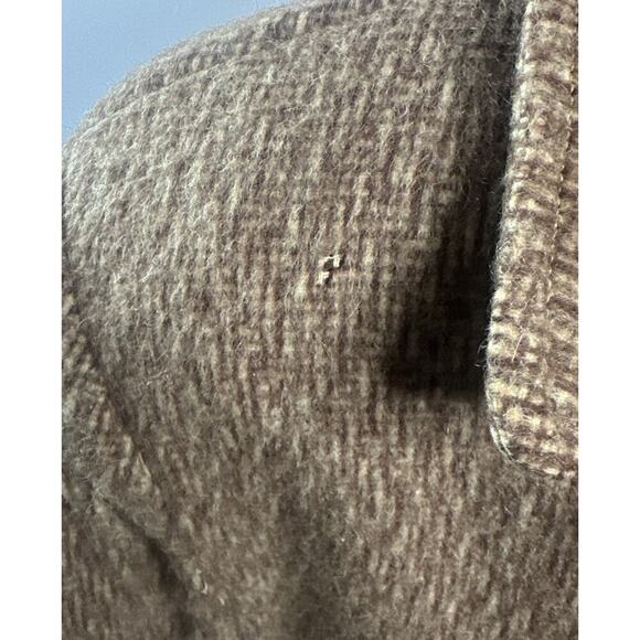 Vintage Woolrich Men's Men's Tweed Wool Lined 1950-60 Outdoor Overcoat Size 42 - Picture 8 of 16